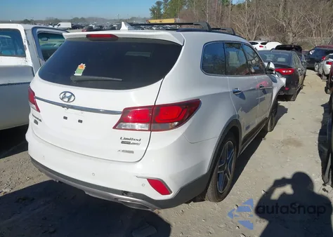 2017 Hyundai Santa Fe Limited Ultimate из США, поврежденный, VIN KM8SRDHF3HU230341